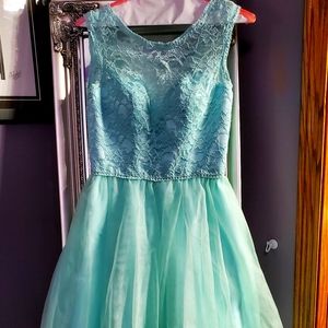 Formal knee length dress